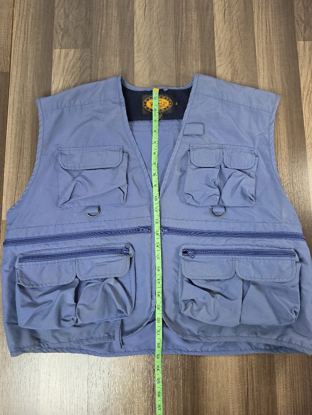 VTG Y2K Woolrich Multi-Pocket Utility Fishing Vest Gorpcore Cabincore Tech. XL - Picture 6 of 7